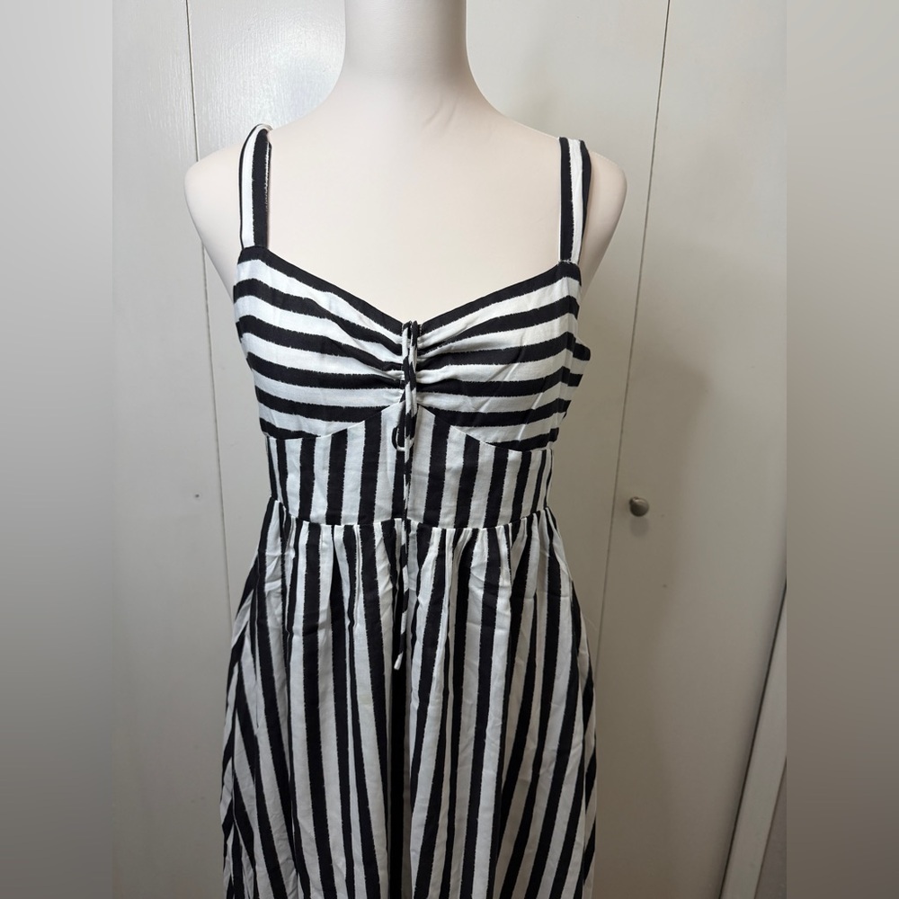 Steve Madden Black and White Midi Skirt - Picture 3 of 9